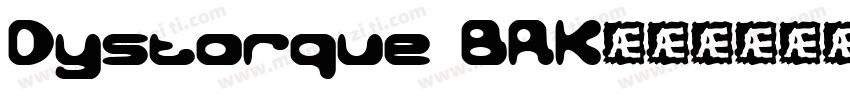 Dystorque BRK字体转换